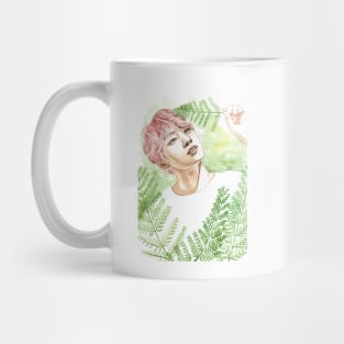 Jeon Jungkook BTS Bangtan Boys Nature Watercolour Mug